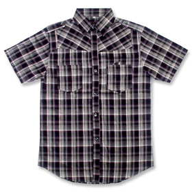 Just Got Purple Plaid Shirt