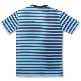 BACK - Stripey, Cool Blue Top
