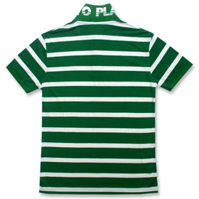 BACK - Green Stripey Polo