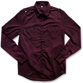 Shirt In Stripey Red Shirt