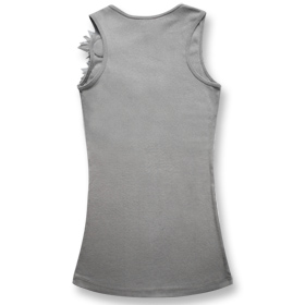 BACK - Grey Floral Top