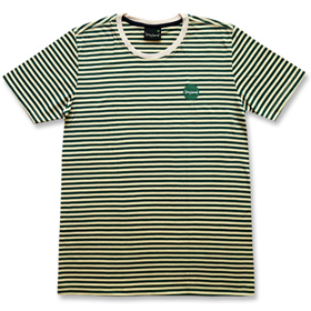 Stripey, Light Green Top