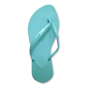 Lively Cyan Slipz Footwear