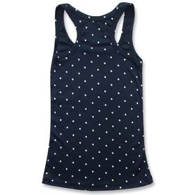 BACK - Dotty Racerback Tank Top