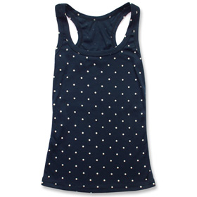 Dotty Racerback Tank Top