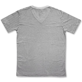 BACK - Stripey, White Top