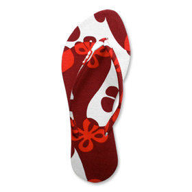 Red Says No Slipz Footwear